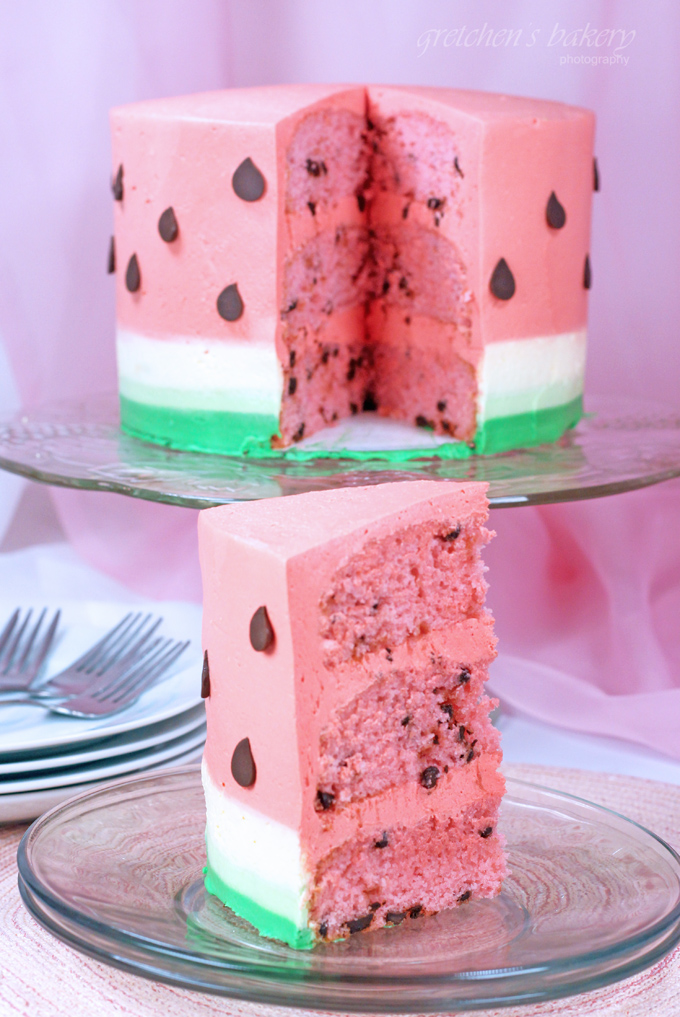 Cherry Chip Cake