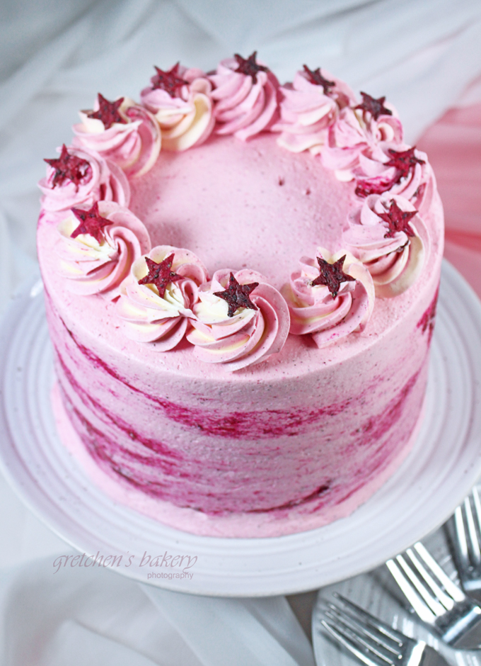 Dragon Fruit Cake