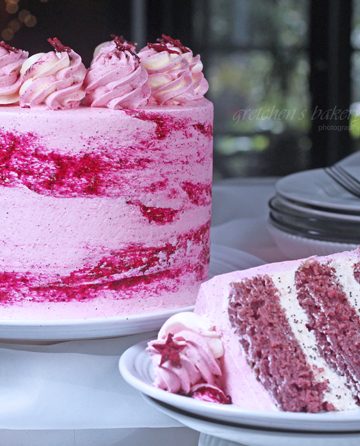 Dragon Fruit Cake