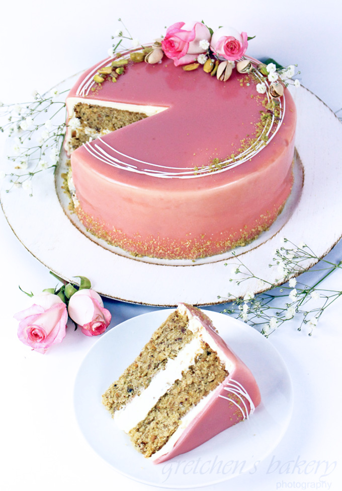 Rose cake