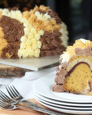 Calico Marble Cake