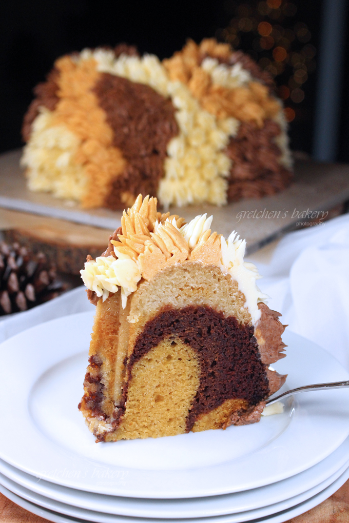 Calico Marble Cake