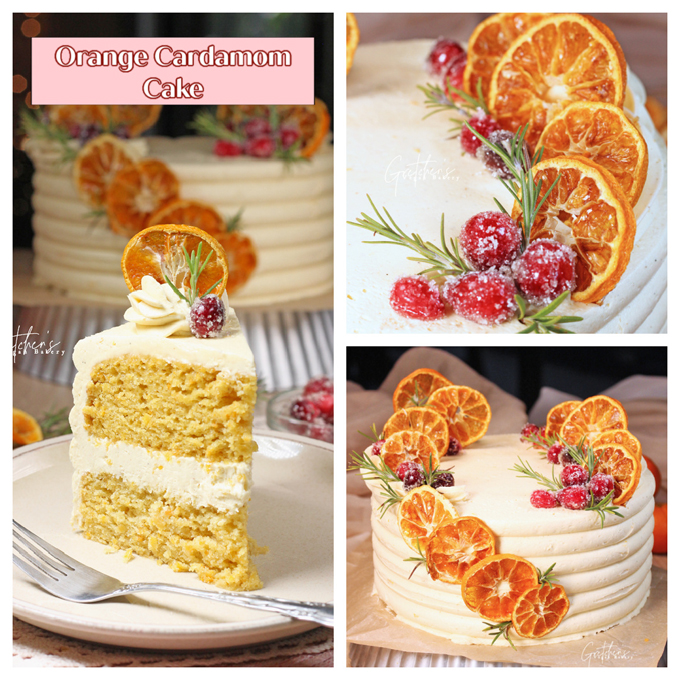 orange cardamom cake