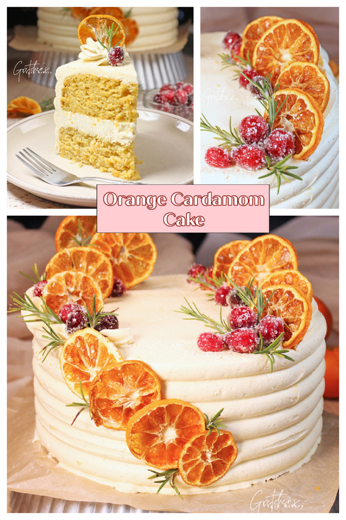 orange cardamom cake
