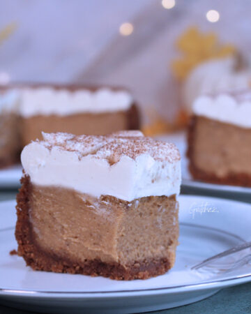 Vegan Pumpkin Cheesecake