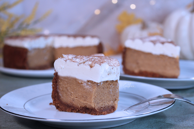 Vegan Pumpkin Cheesecake
