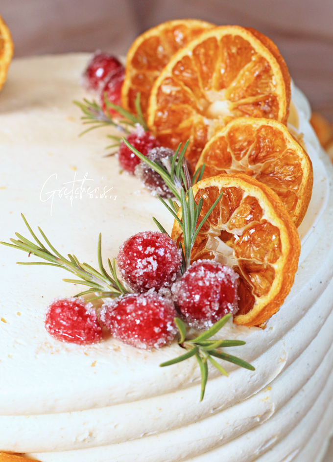 Orange Cardamom Cake