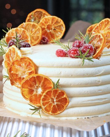Orange Cardamom Cake