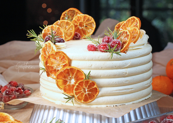 Honey Citrus Cake | Bakers Royale