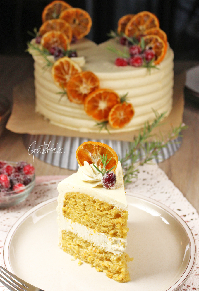 Orange Cardamom Cake
