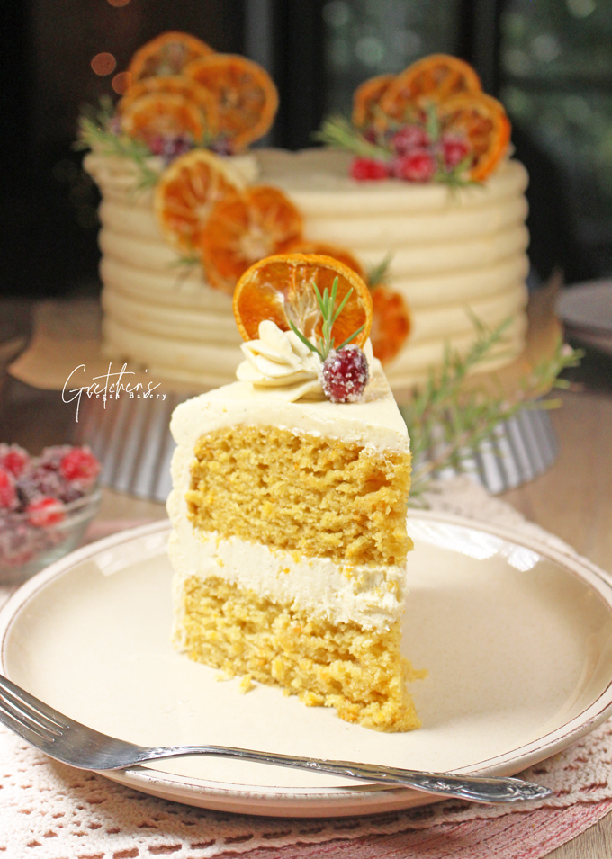 Orange Cardamom Cake