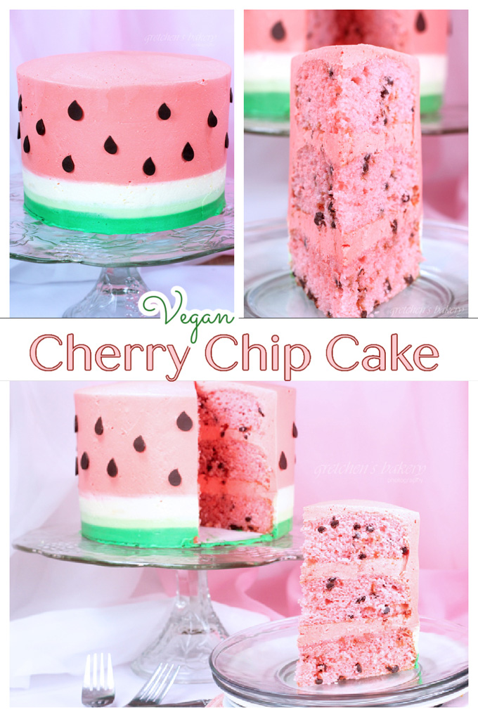 Cherry Chip Cake