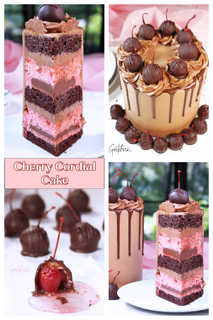 Chocolate Covered Cherry Cake