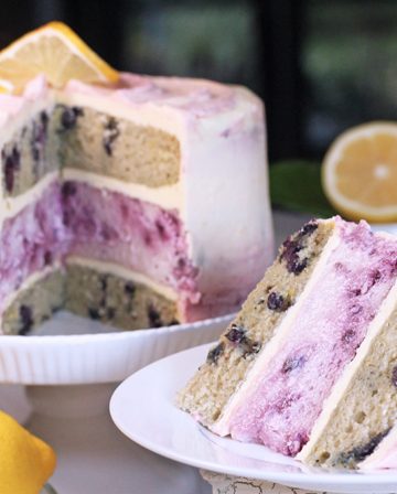 Lemon Blueberry Cheesecake
