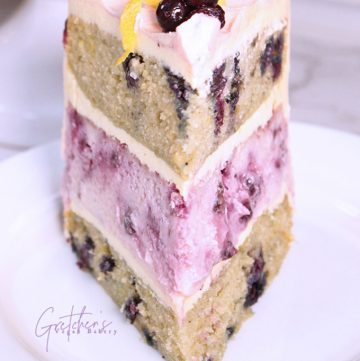 Lemon Blueberry Cheesecake