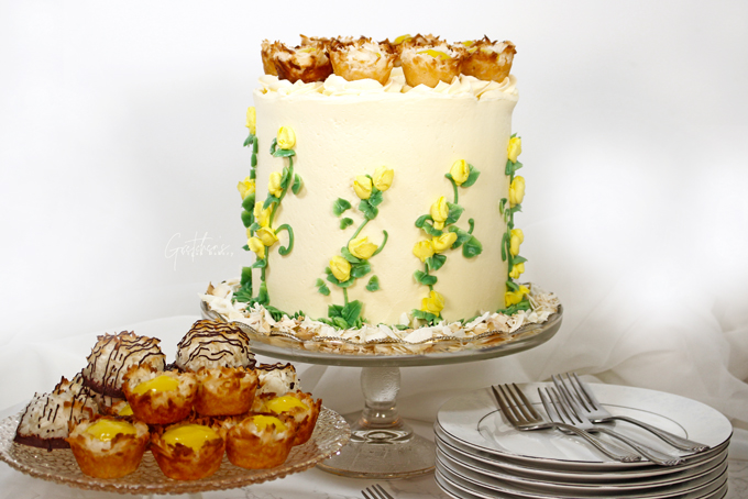 Lemon Coconut Cake