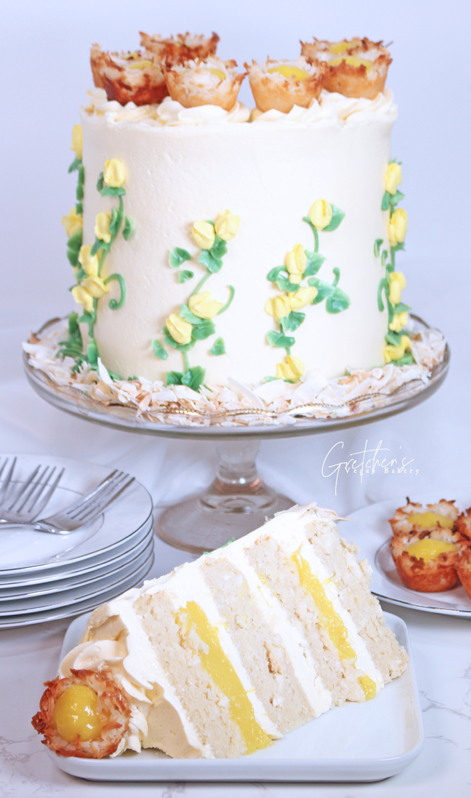 Lemon Coconut Cake