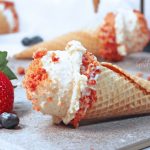 Strawberry Cheesecake Crunch Cones