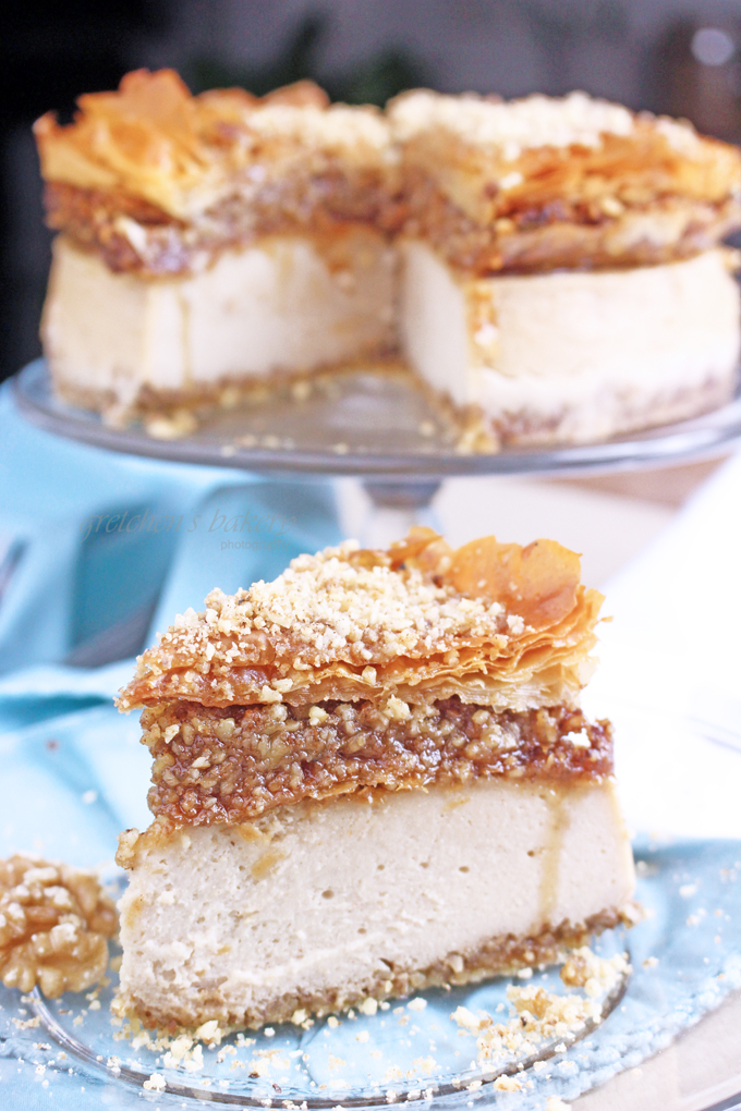 baklava cheesecake