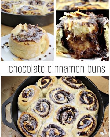 chocolate cinnamon buns