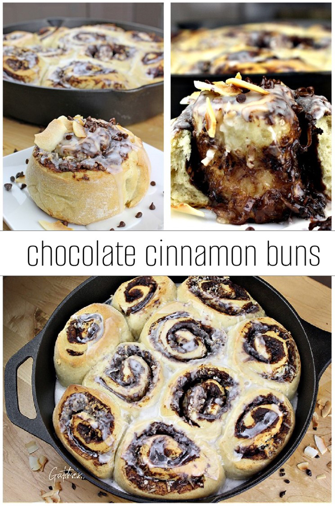 chocolate cinnamon buns