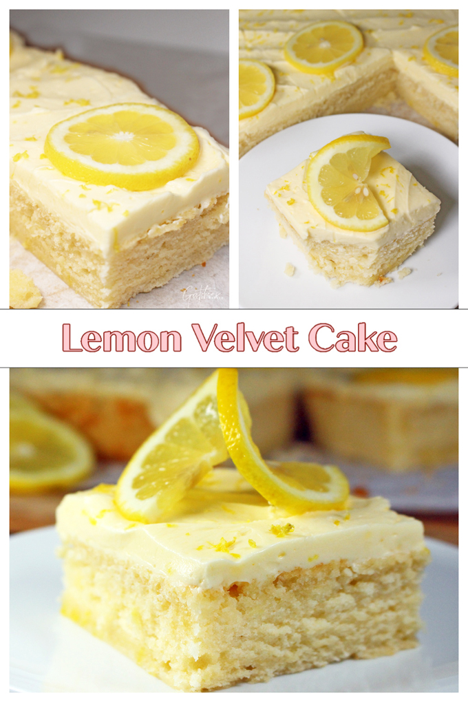 Fluffy Vegan Lemon cake