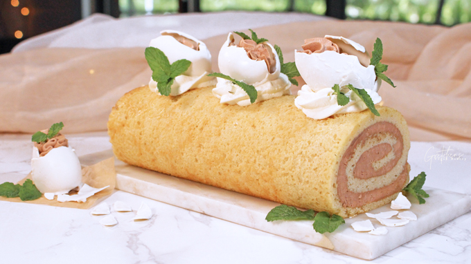 Swiss Vanilla Cloud Roll