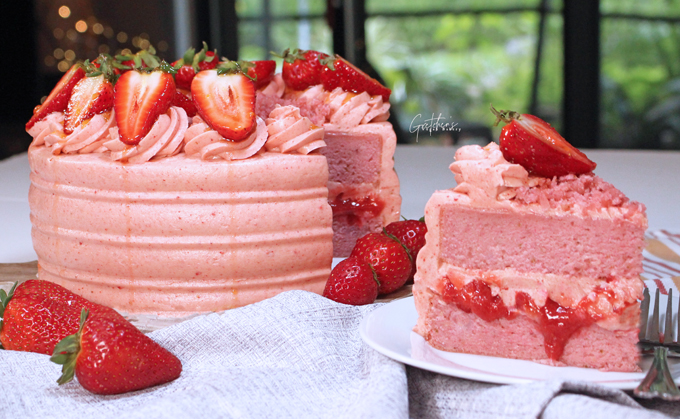 Strawberry Cake Recipe