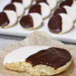 Vegan Black and White Cookies