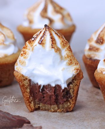 S'mores Cookie Cups
