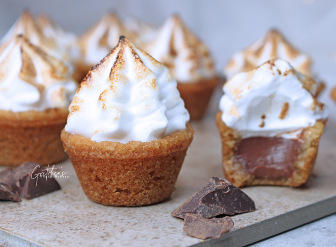 S'mores Cookie Cups