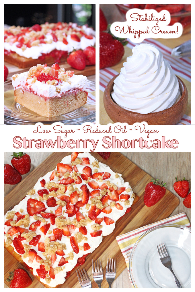 vegan strawberry shortcake