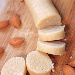 homemade vegan almond paste