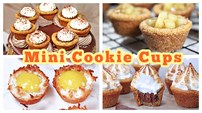 Assorted Miniature Cookie Cups