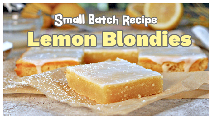 Lemon Blondies