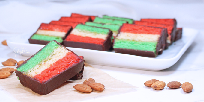 Vegan Rainbow Cookies