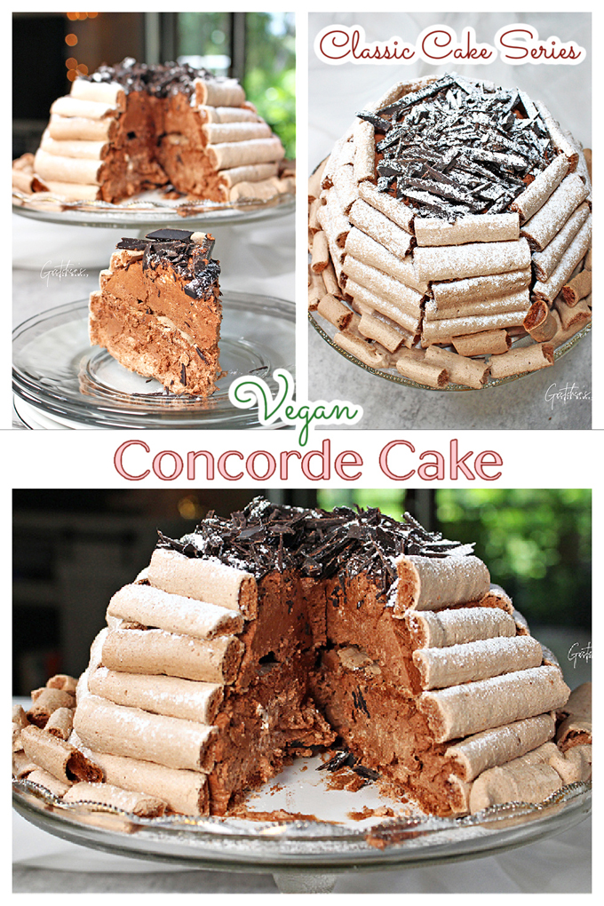 Vegan Concorde Cake
