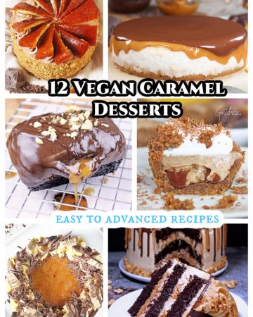 12 Vegan Caramel Desserts