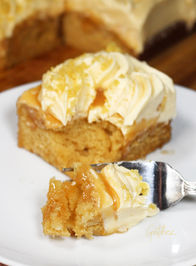 Vegan Caramel Cake