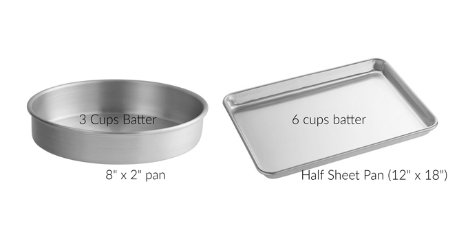 12x18 Half Sheet Cake Baking Pan