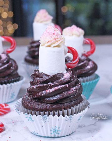 Hot Chocolate Cupcakes
