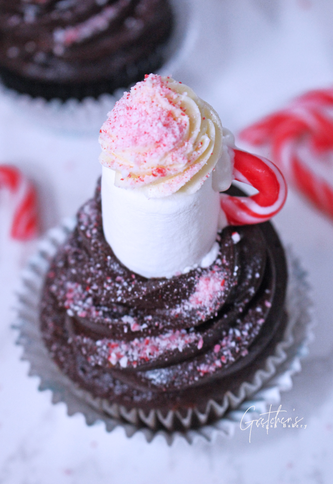 Hot Chocolate Cupcakes