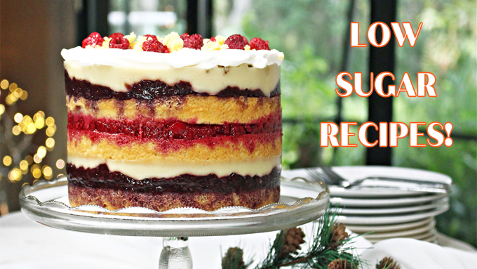 Vegan Christmas Trifle Cake