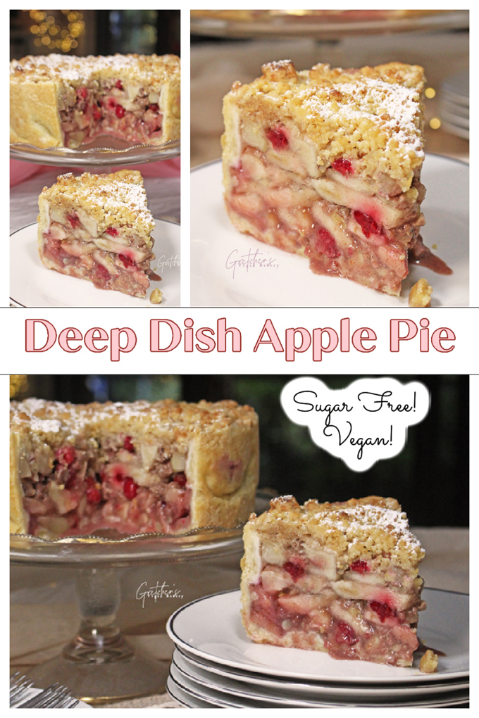 Deep Dish Apple Pie Vegan