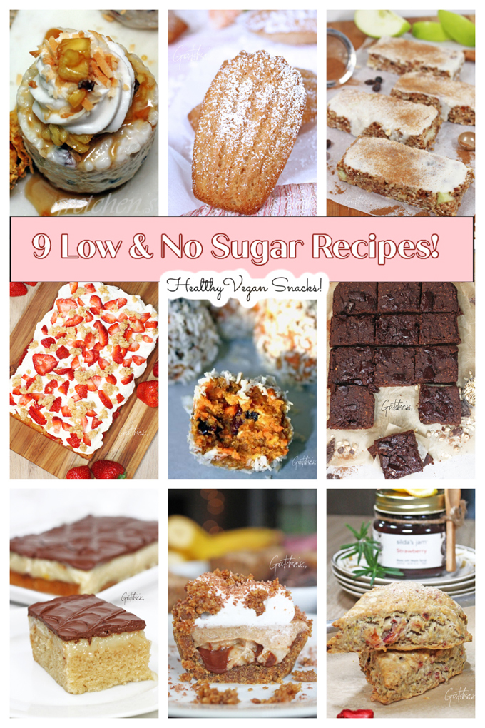 low sugar recipes