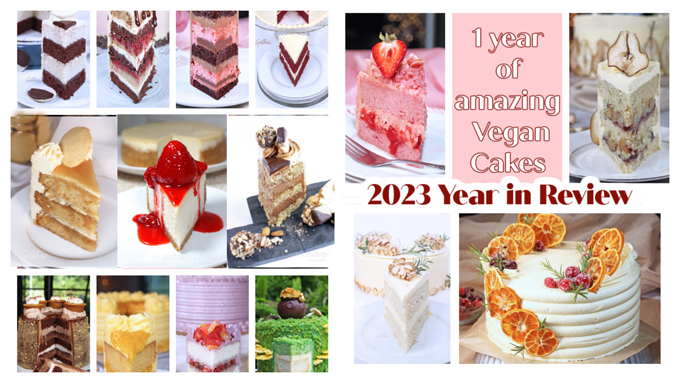 1 Year of Amazing Vegan Cakes!