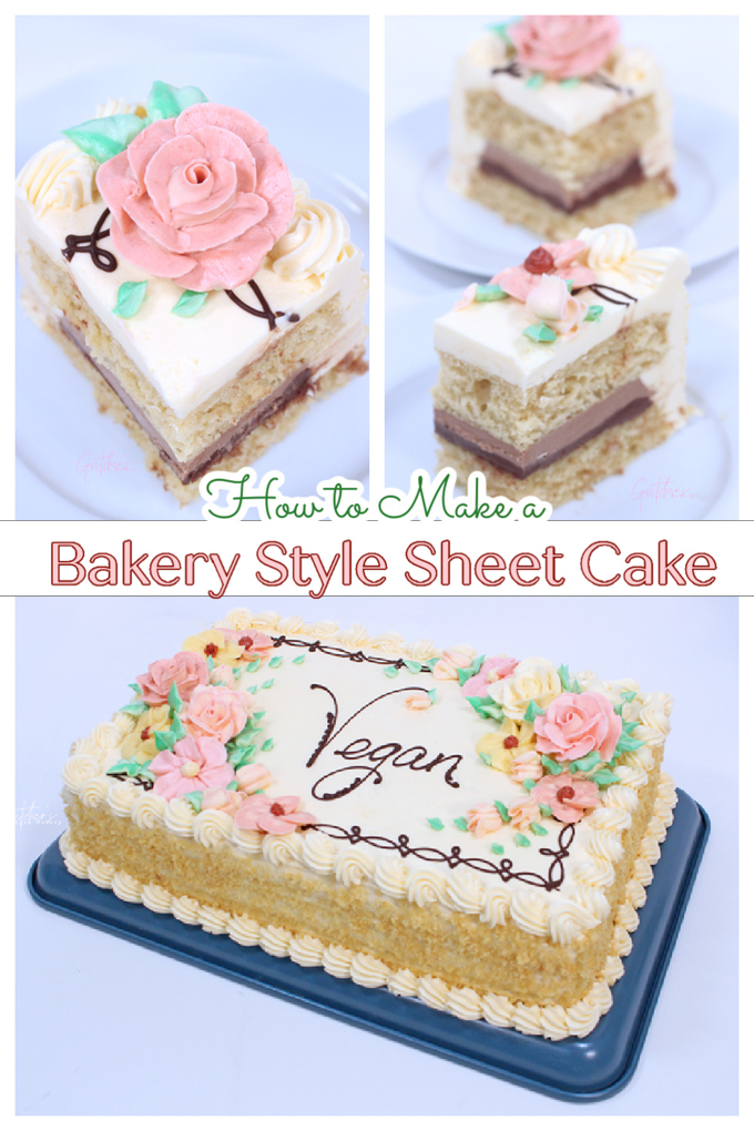 Bakery Style Sheet Cake