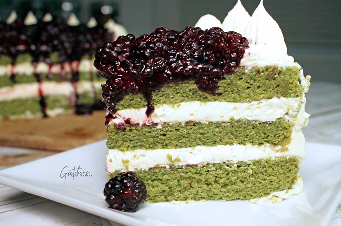 Vegan Moringa cake