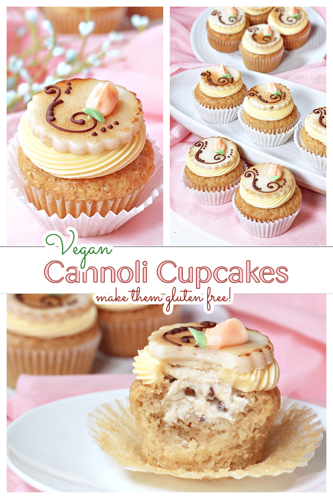 Cannoli Cupcakes