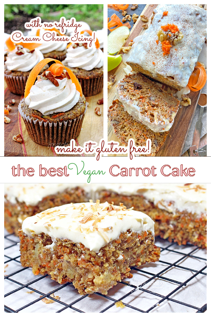 Vegtan Carrot Cake